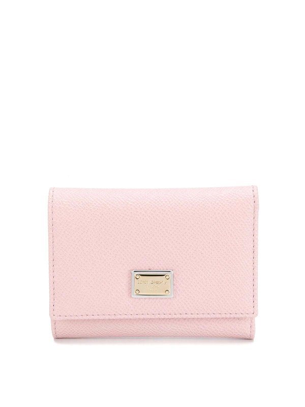 DOLCE & GABBANA: 財布＆ポーチ - 財布 - ヌードカラー