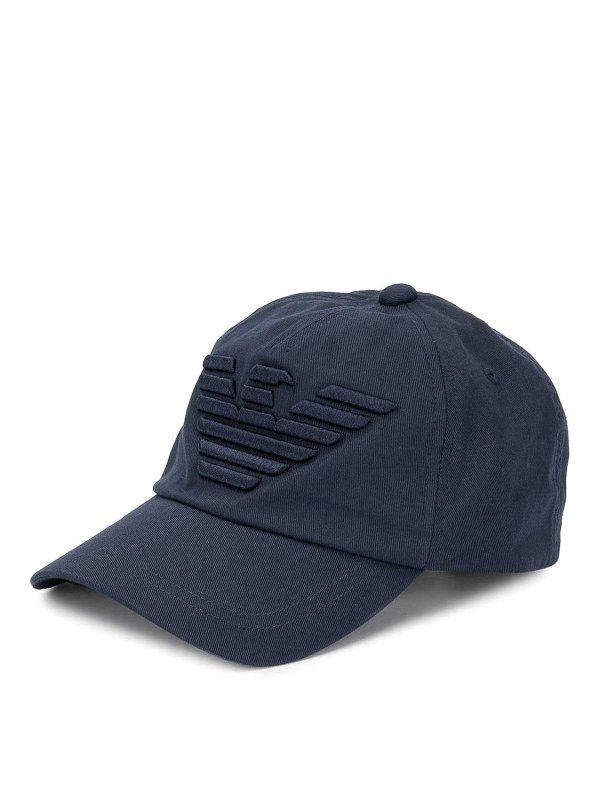 EMPORIO ARMANI: hats & caps - Logo Baseball Cap