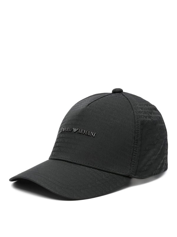 EMPORIO ARMANI: hats & caps - Logo Baseball Cap