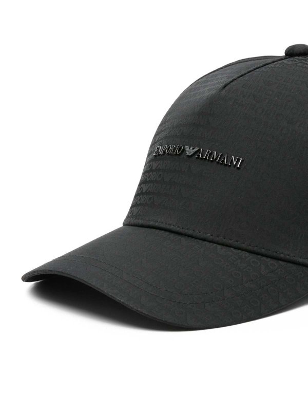 The Best Shops EMPORIO ARMANI: hats & caps - Logo Baseball Cap
