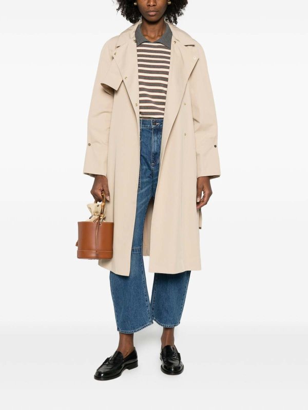 EMPORIO ARMANI buy online Cotton Blend Trench Coat