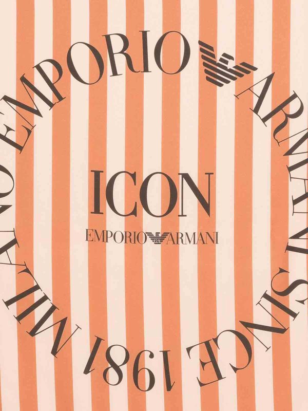 The Best Shops EMPORIO ARMANI: Stole & Scialli - Foulard in seta rigata