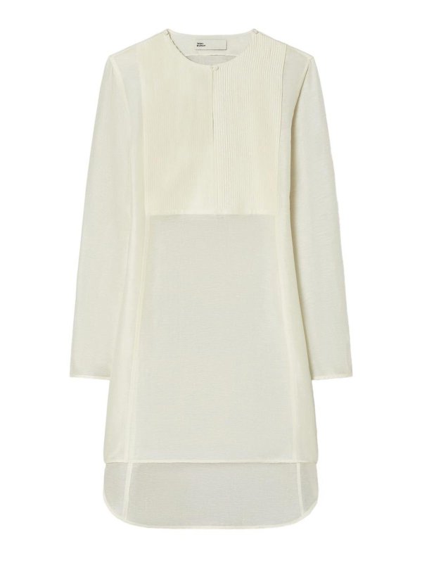 TORY BURCH: Tuniken - Tunik - Weiß