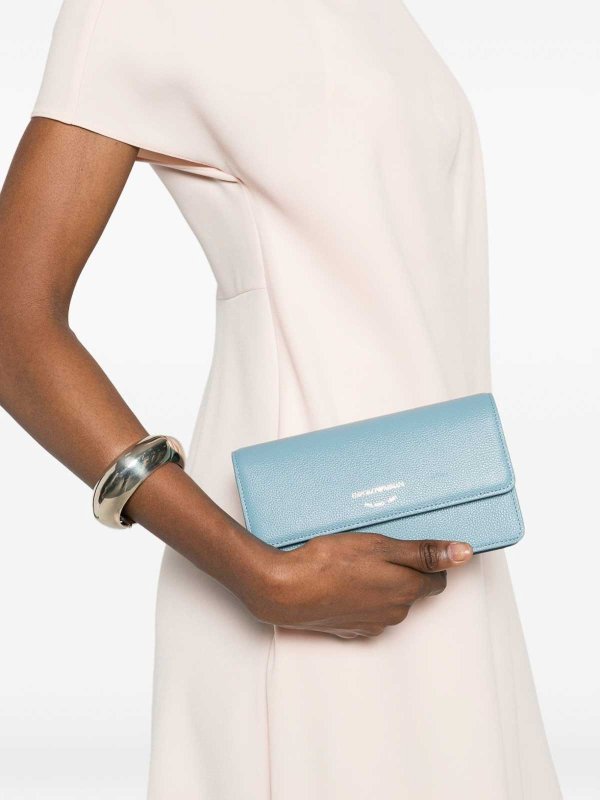 EMPORIO ARMANI buy online Leather Wallet On Chain