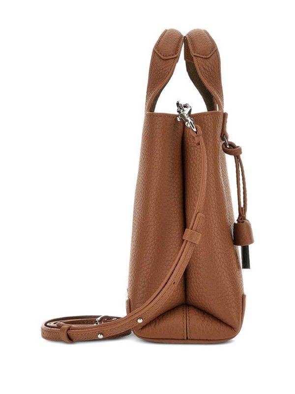 HOGAN: totes bags online - Mini Leather Tote