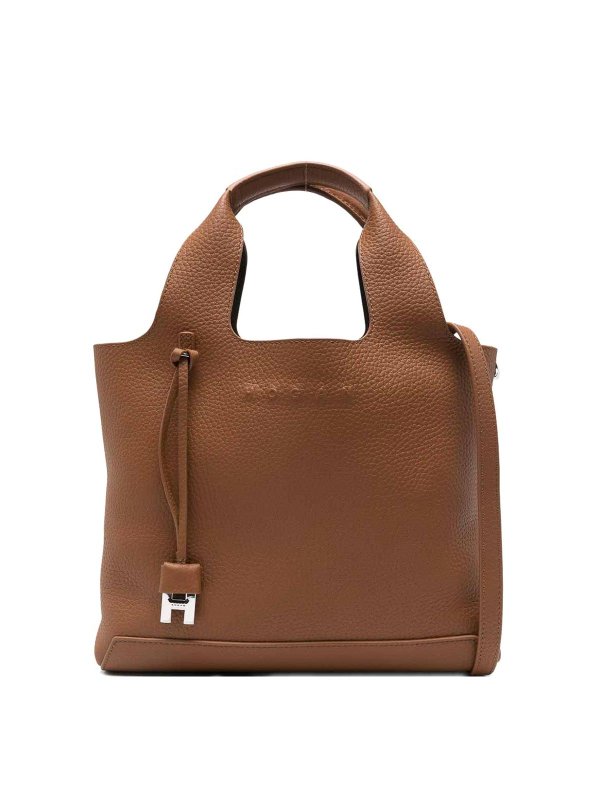 HOGAN: totes bags - Small Leather Tote