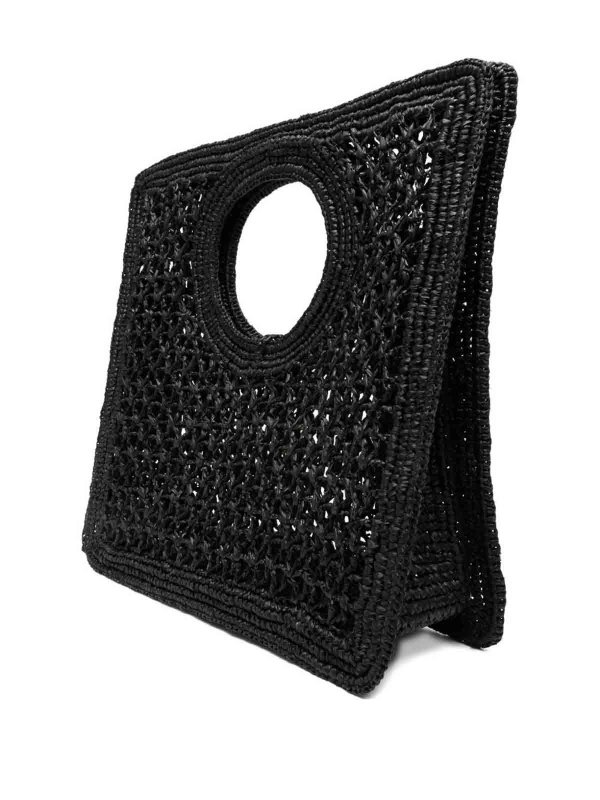 JACQUEMUS: Handtaschen online - Shopper - Schwarz