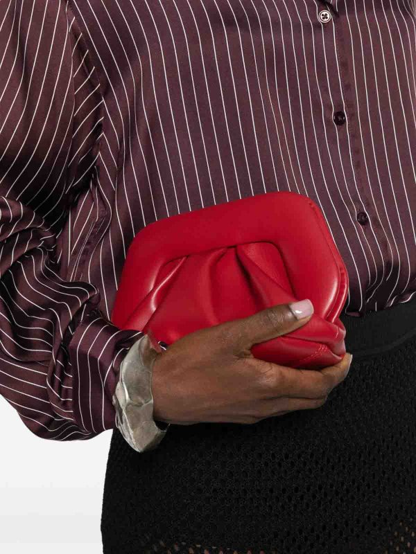 THEMOIRè: clutches online - Bios Small Vegan Leather Clutch