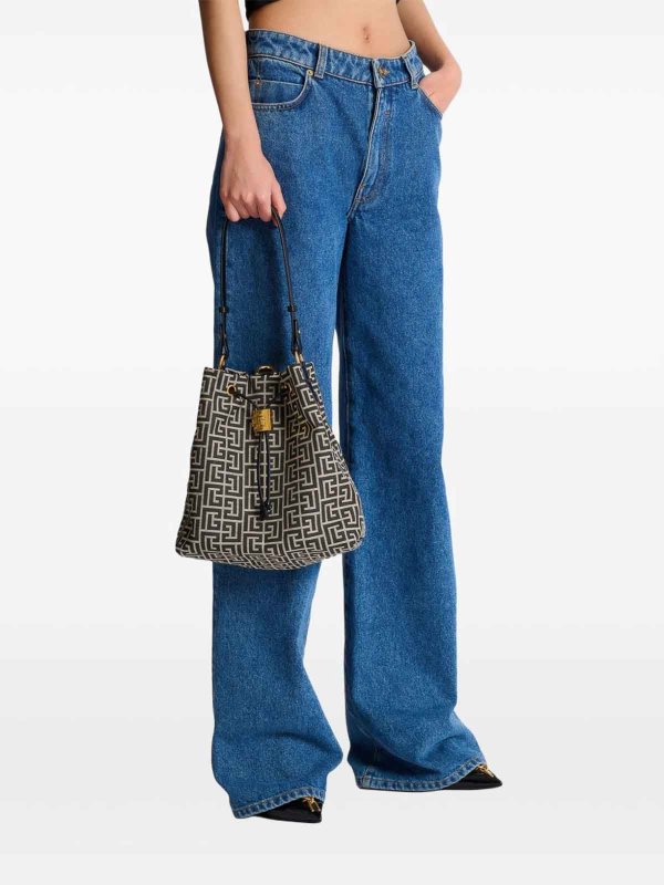 The Best Shops Balmain: Mochila - Blanco