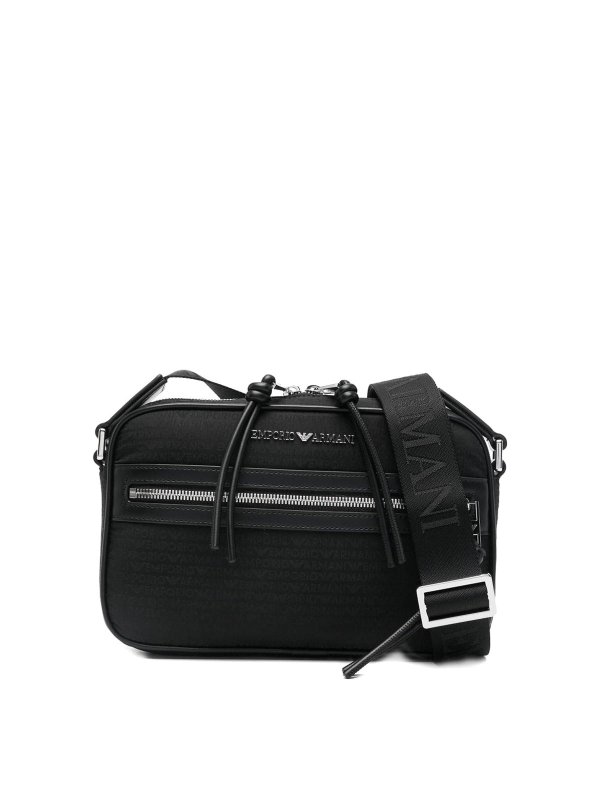 EMPORIO ARMANI: クロスボディバッグ - クロスボディバッグ - 黒