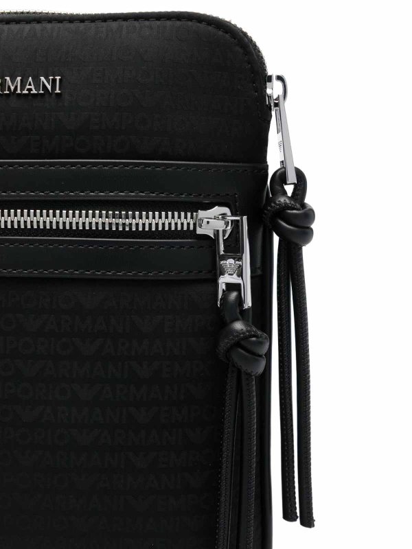 EMPORIO ARMANI: クロスボディバッグ online - クロスボディバッグ - 黒