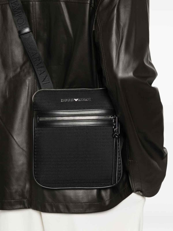 クロスボディバッグ - 黒 Replica 
online: EMPORIO ARMANI