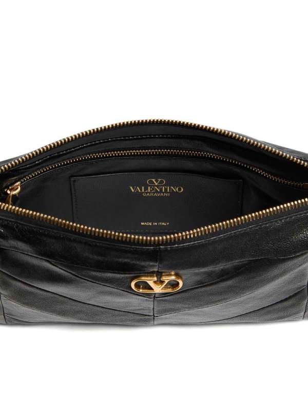 VALENTINO GARAVANI: shoulder bags online - Panthea Small Leather Shoulder Bag