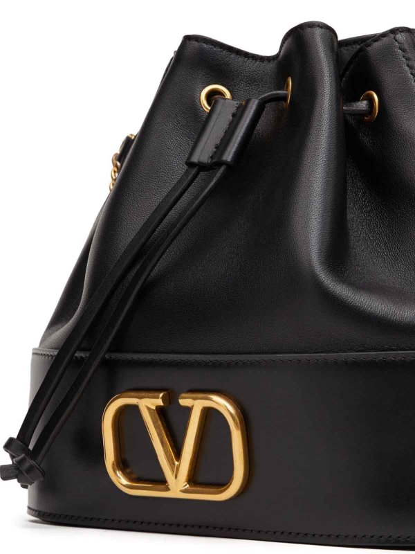 The Best Shops VALENTINO GARAVANI: Vlogo Signature Leather Mini Bag