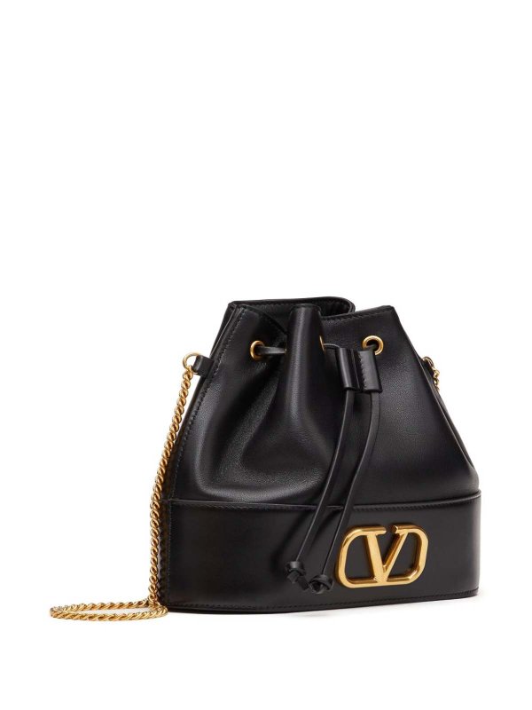 clutches Replica 
online Vlogo Signature Leather Mini Bag