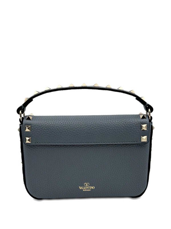 VALENTINO GARAVANI: clutches online - Rockstud Leather Mini Bag