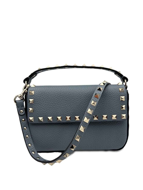 The Best Shops VALENTINO GARAVANI: clutches - Rockstud Leather Mini Bag
