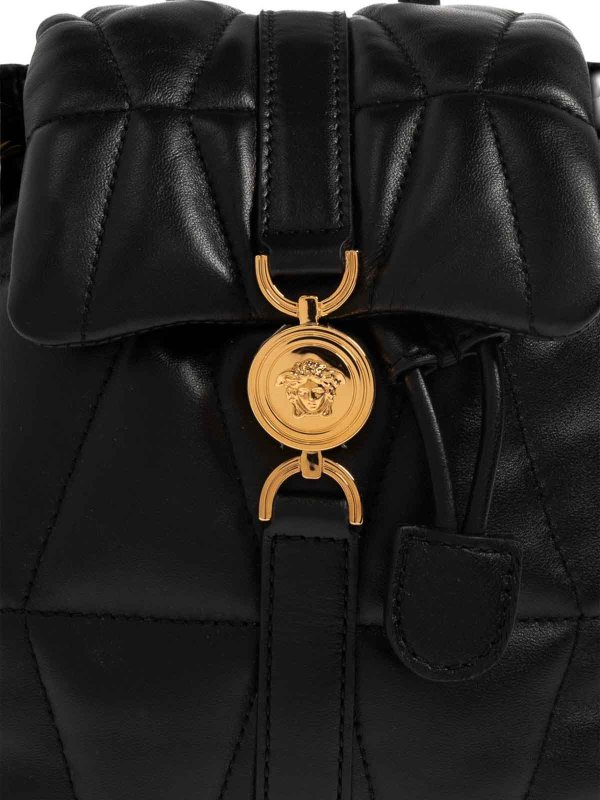The Best Shops VERSACE: backpacks - Kleo Leather Backpack