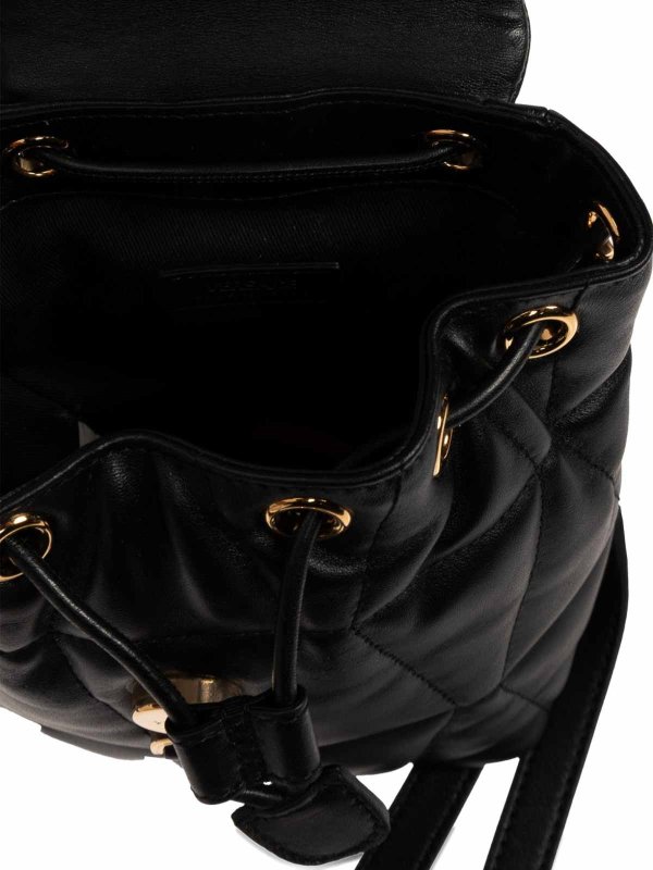 Kleo Leather Backpack shop online: VERSACE