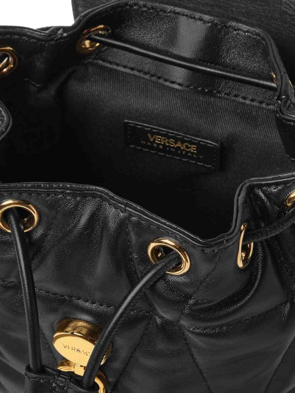 The Best Shops VERSACE: Kleo Leather Backpack