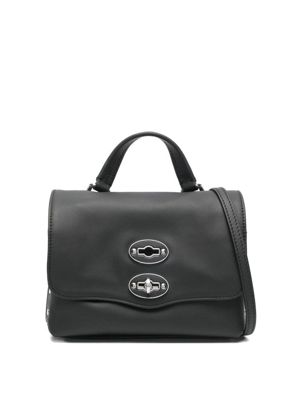 ZANELLATO: totes bags - Postina Saeta Baby Leather Handbag