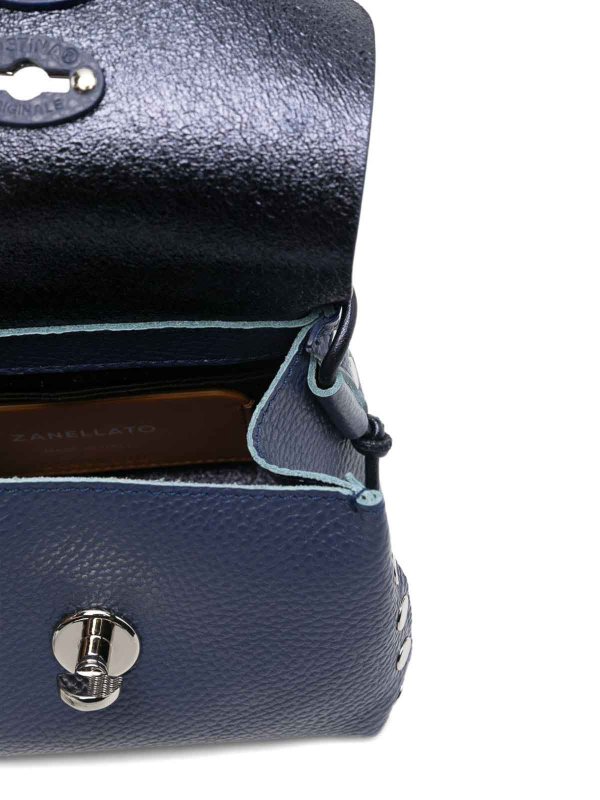 The Best Shops ZANELLATO: Handtaschen - Shopper - Blau