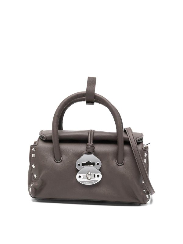 ZANELLATO: Handtaschen - Shopper - Braun