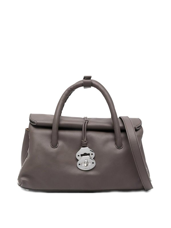 ZANELLATO: Handtaschen - Shopper - Braun