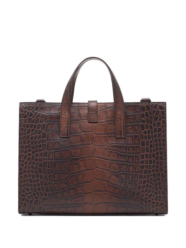 EMPORIO ARMANI: ラップトップケース＆ブリーフケース online - ラップトップバッグ/ブリーフケース - ブラウン