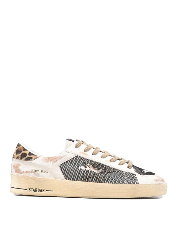 GOLDEN GOOSE: sneakers - Sneakers  in pelle Stardan