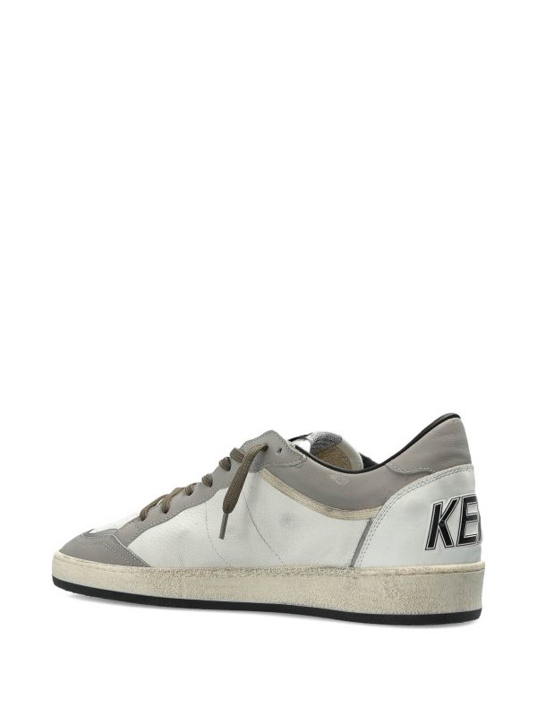 Sneakers  in pelle con stella a sfera Replica 
online: GOLDEN GOOSE