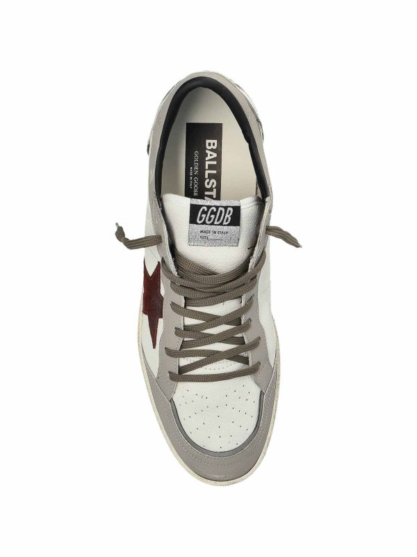 GOLDEN GOOSE buy online Sneakers  in pelle con stella a sfera