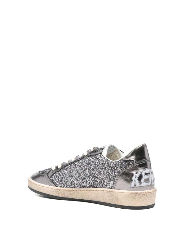GOLDEN GOOSE: sneakers online - Sneakers  in pelle con stella a sfera