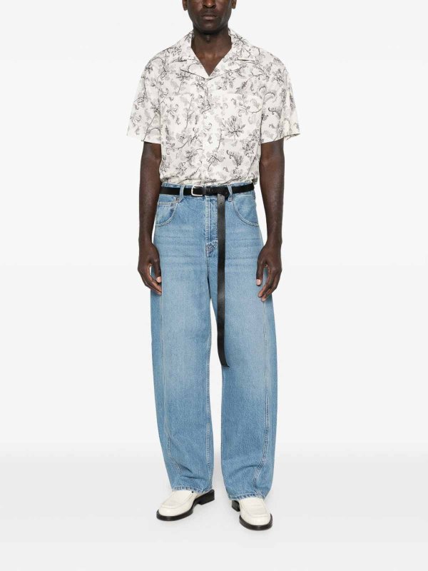 The Best Shops JACQUEMUS: Jeans Rectos - Vaqueros Rectos - Azul