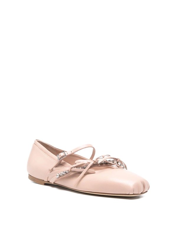 JIMMY CHOO: フラットシューズ online - フラットシューズ - ライトピンク