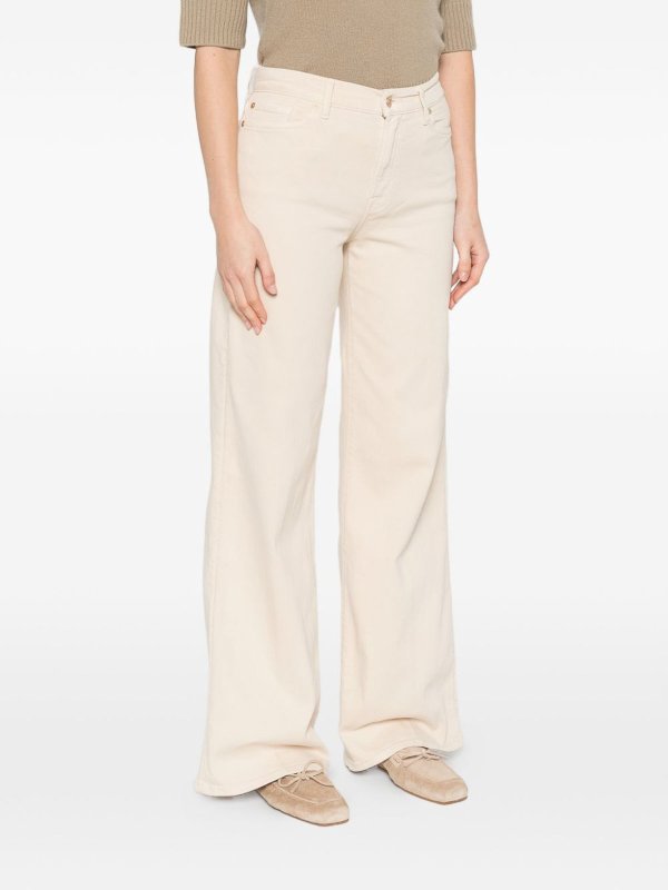 The Best Shops SEVEN: Jeans Rectos - Vaqueros Rectos - Beis