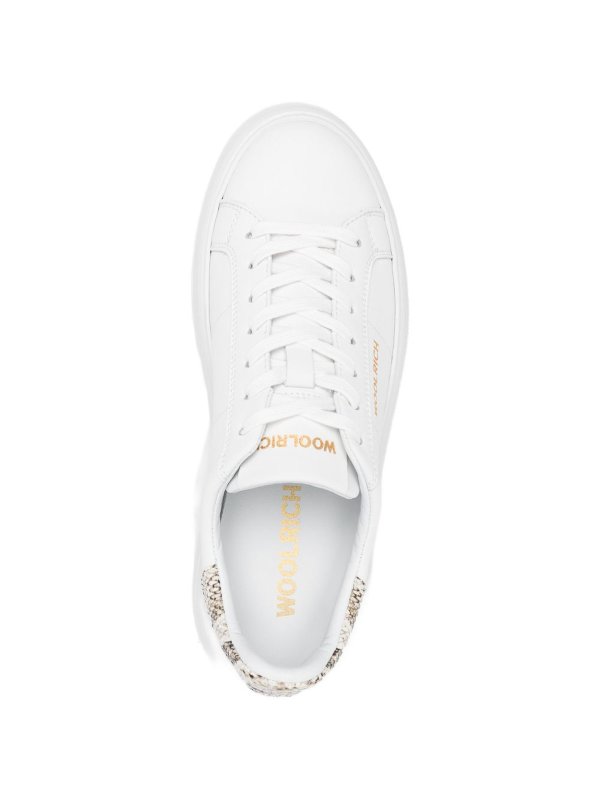 WOOLRICH: Chaussures de sport online - Baskets - Blanc