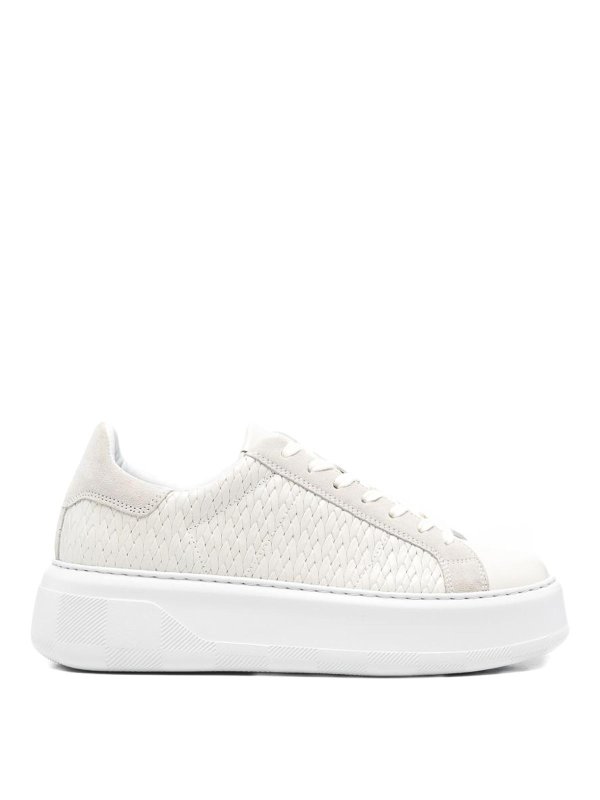WOOLRICH: Chaussures de sport - Baskets - Blanc
