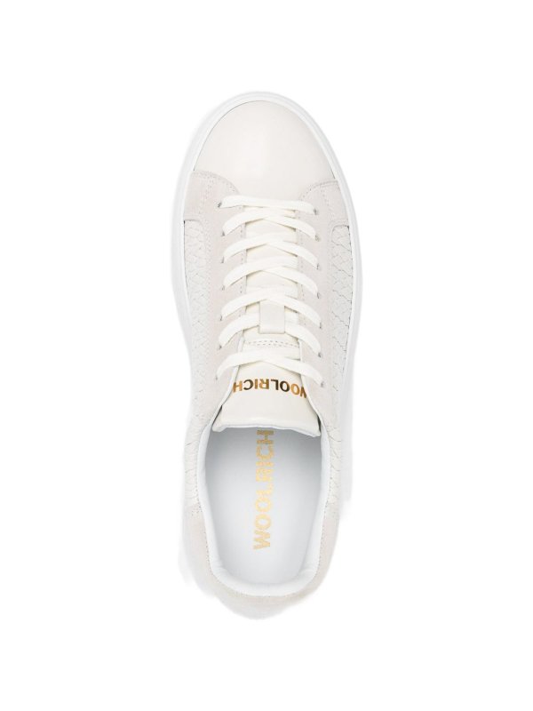 WOOLRICH: Chaussures de sport online - Baskets - Blanc