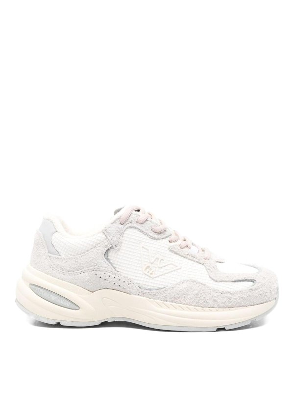 EMPORIO ARMANI: スニーカー - スニーカー - 白