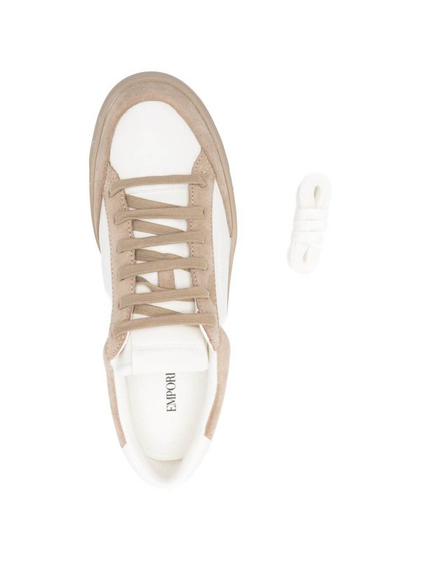EMPORIO ARMANI: スニーカー online - スニーカー - ベージュ