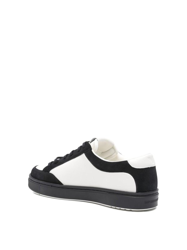 The Best Shops EMPORIO ARMANI: trainers - Leather Sneakers