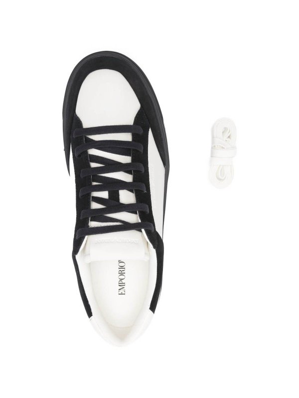 Leather Sneakers Replica 
online: EMPORIO ARMANI