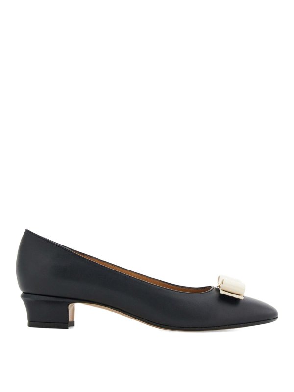 FERRAGAMO: court shoes - Vara Leather Pumps