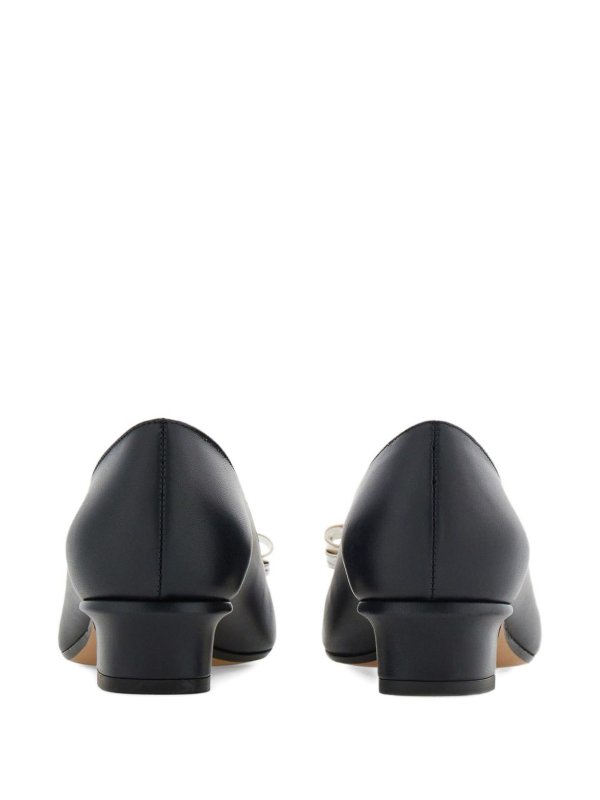FERRAGAMO: court shoes online - Vara Leather Pumps