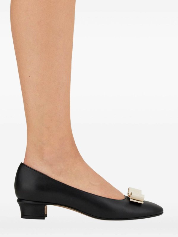 FERRAGAMO buy online Vara Leather Pumps
