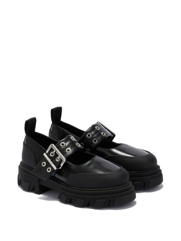 GANNI: Ballerines online - Ballerines - Noir