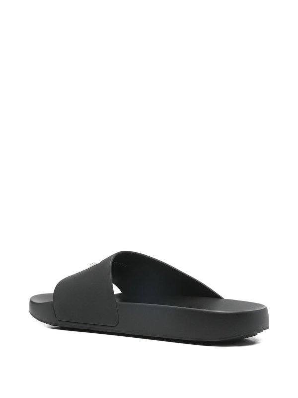 GIVENCHY: sandals online - Label Pool Slides