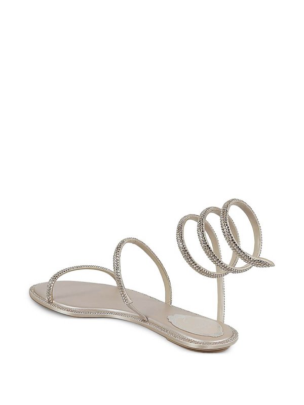 The Best Shops RENE CAOVILLA: Cleo Flat Sandals