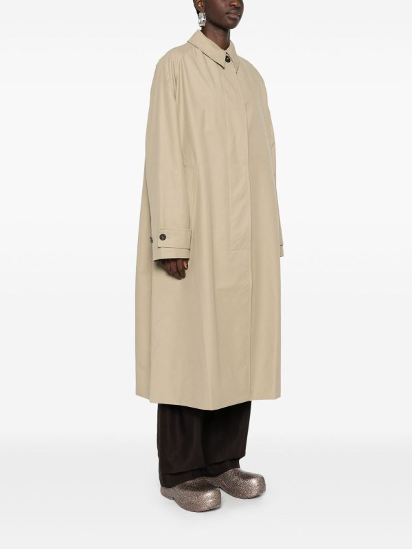 The Best Shops STUDIO NICHOLSON: knee length coats - Holin Cotton Blend Coat